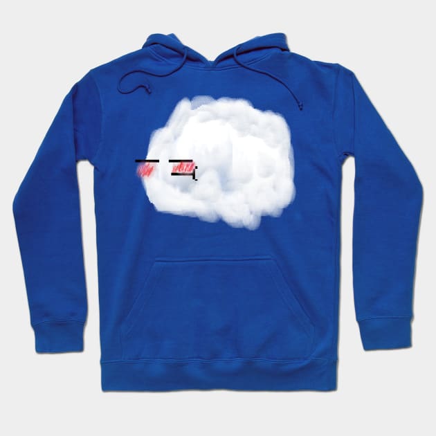 Cute, puffy cloud Hoodie by sonic7ischaos
